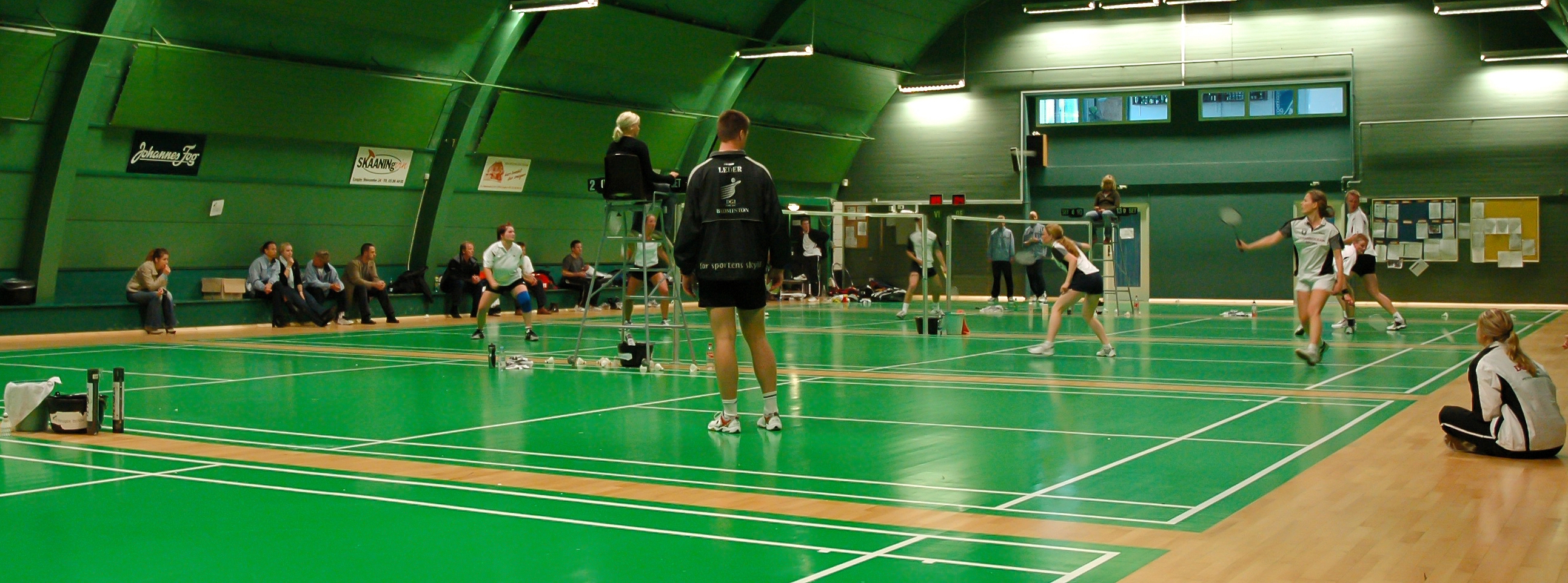 Billedet viser Engelsborghallen set indefra